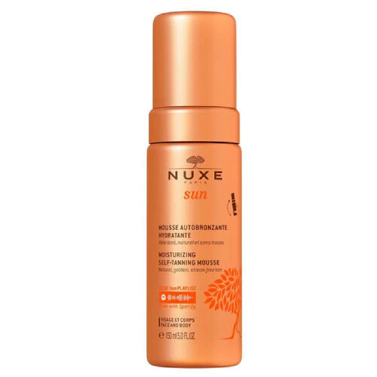 Nuxe Sun Moisturizing Self Tanning Mousse 150 ml